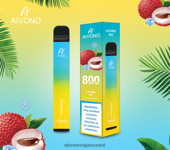 litsi jäätä Aivono AIM PLUS 800 V6D0ZD182 | Aivono Vape Review